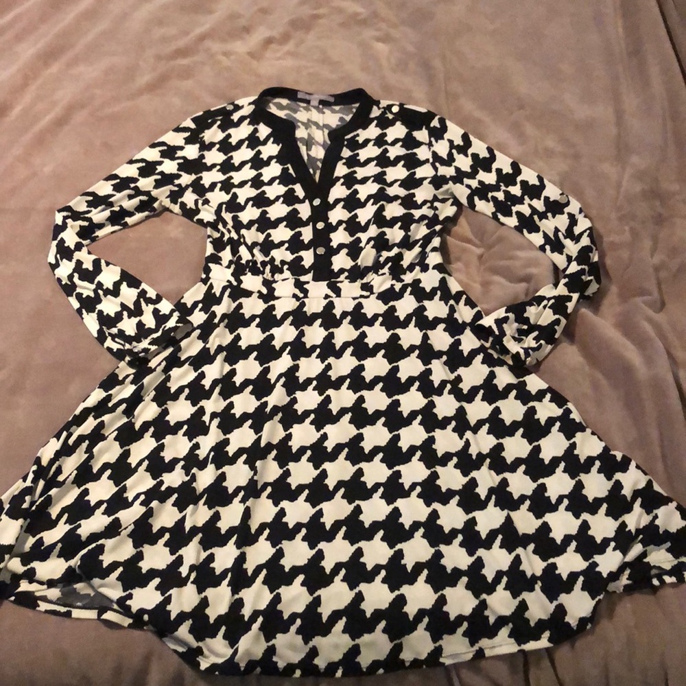 Houndstooth dress